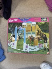 Original Mattel Barbie riding stable Brand-New, Never Opened