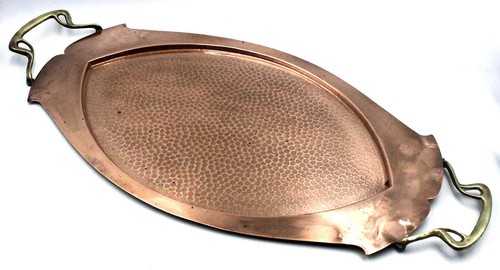 Art nouveau hammered copper - nouveau,,