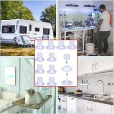 10pcs Suction Cups Hooks 1 Set