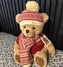 BRAND NEW Harrods 2025 Christmas Bear Alfie (34cm) Brand New - LIMITED EDITION,