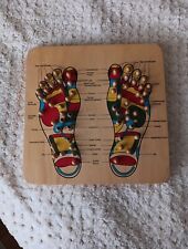 REFLEXOLOGY BOARD Foot Massager Spring Pressure 