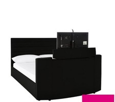  KINGSLEY FAUX LEATHER TV BED