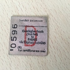 Half railway ticket - half., ticket,
