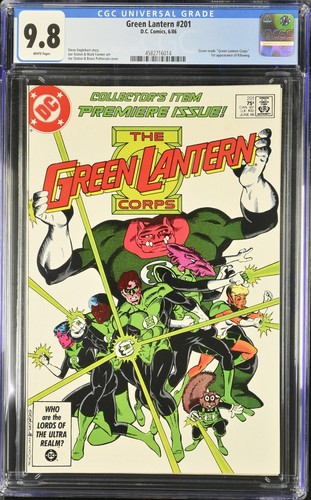 Green lantern 201 cgc - green,