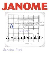 JANOME TEMPLATE Embroidery