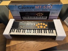 Vintage Casio Casiotone MT-520 Synthesizer Electronic Keyboard, WORKING