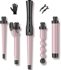 Hair Curling Wand Iron Tongs
