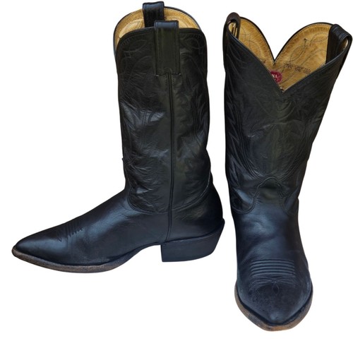 Nocona cowboy boots mens black - mens,