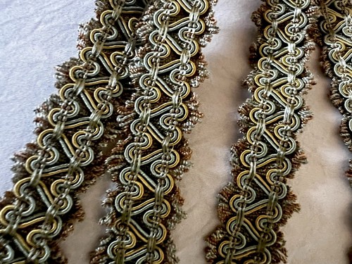 Vintage tape upholstery braid - upholstery,