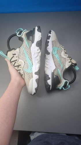 White and mint green-nike