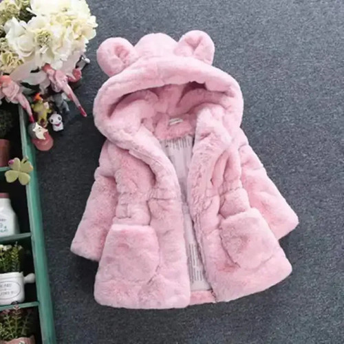 Winter girl coat furry - winter, new