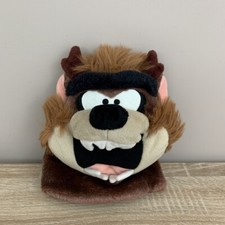 Warner Bros Looney Tunes Tazmanian Devil Taz Hand Puppet Soft Toy 1998