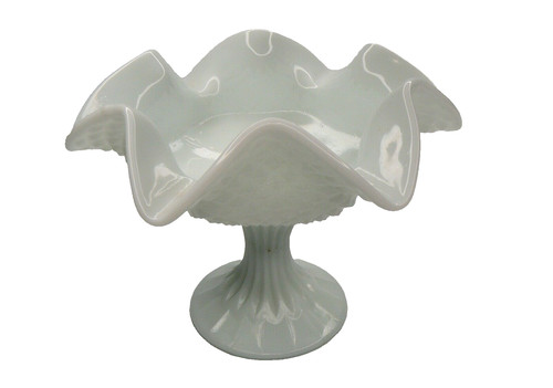 English hobnail milk glass - hobnail,