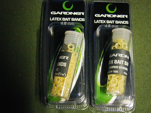 Gardner 100 latex bait bands - gardner,