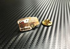 WOREX OIL TANKER LORRY TRUCK - VINTAGE LAPEL PIN BADGE - PETROL DIESEL GASOLINE