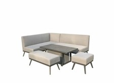 Kimmie Fabric Sofa Dining With Gas Lift Table