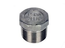 Stainless Steel Plugs (Hex Head) : Marine Grade 316 : BSP Threaded