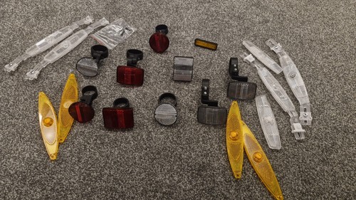 Mixed bike reflector bundle - reflector,