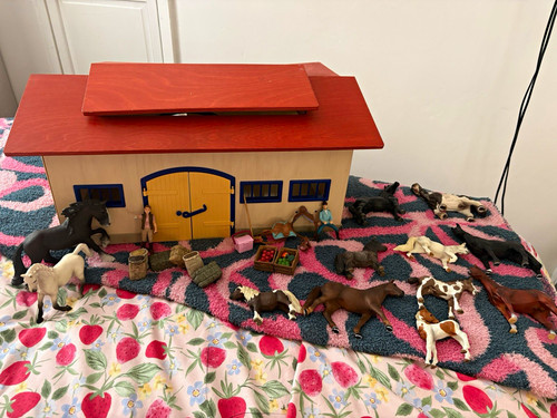 Horse stable barn - stable, w/