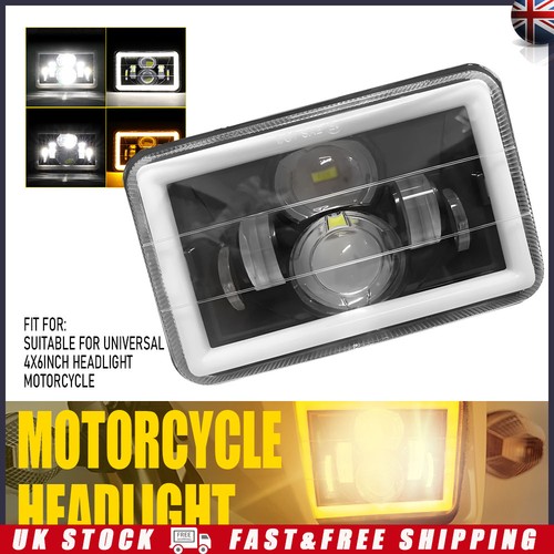 4x6 motorcycle led headlight - 4x6",