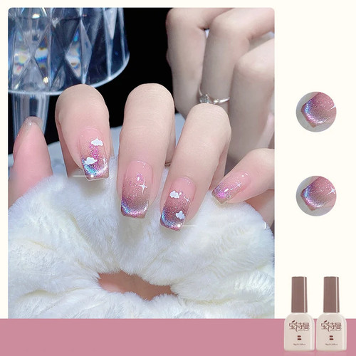Gem stone cat eye - gel, polish