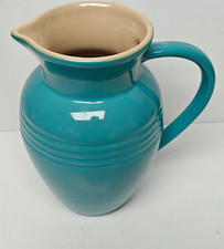 Le Creuset large pitcher jug 2.2ltr in Glossy Blue