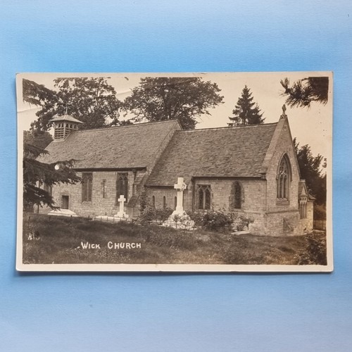 Wick perthshire postcard 1920 - wick,