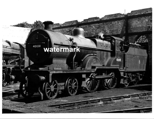 Railway steam locomotive - locomotive, br