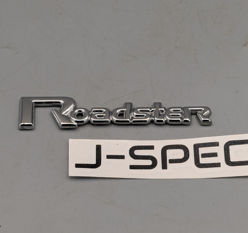 Roadster rear bumper badge - rear, for