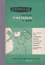 CROSVILLE BUS TIMETABLE BOOK