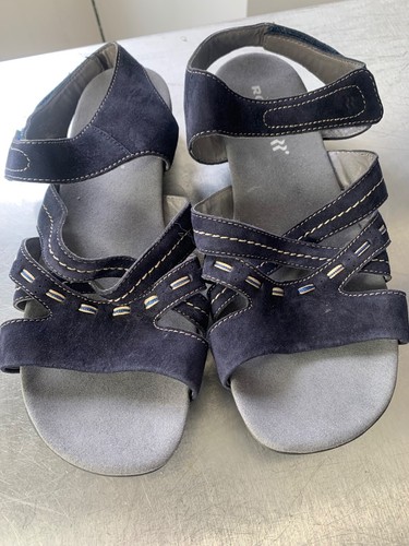 Romika ladies navy suede
