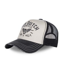 VON DUTCH CREW2 TRUCKER CAP BLACK/BEIGE - *CHRISTMAS GIFT* - *100% AUTHENTIC*