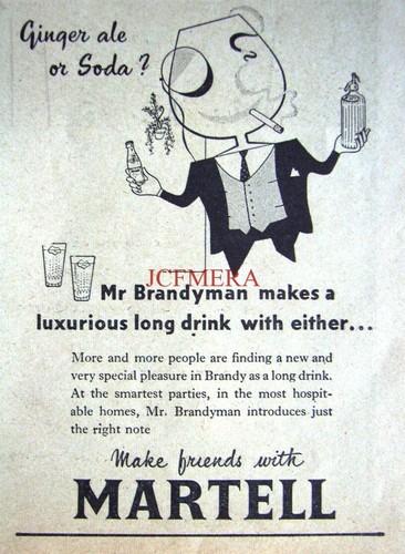 Martell brandyman brandy - 'mr,