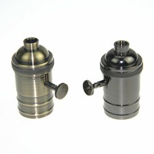 Antique Retro Edison Screw Fitting E27 Holder Vintage Industrial Lamp Light Bulb