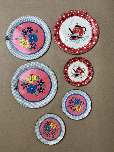 Vintage 1950s toy tin plate - toy,