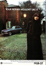 Original 1972 Advert for British Leyland MGB GT Sports Cars (4) Vintage Print Ad