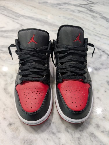 Air jordan low bred - toe, 2.0