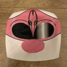 Build a Bear Pink Mighty Morphin' Power Rangers Costume Mask Only RARE BAB