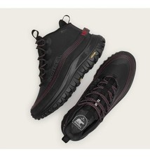 Sorel CALLSIGN HORIZON Mid GTX Sneaker Black Bright Red UK8 BNIB