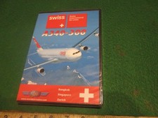SWISS AIRBUS A340-300 DVD (NEW