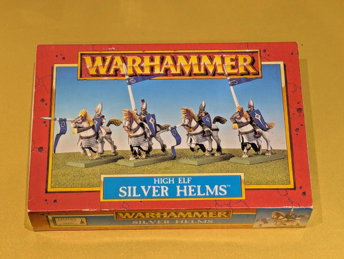 Warhammer high elf silver - warhammer,
