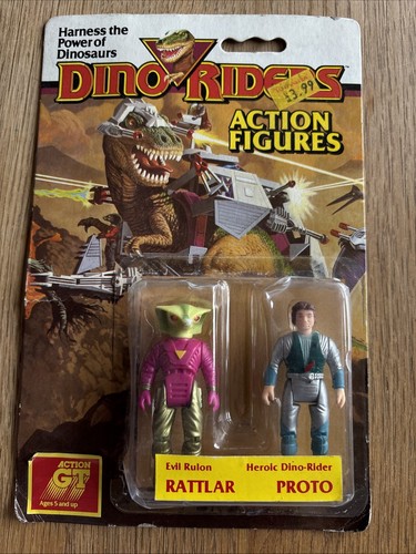 Vintage 1987 dino riders - dino,