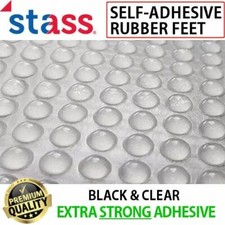 RUBBER FEET Self Adhesive Bumper Stops, Sound Dampening Door Buffer Rubber Pads