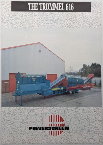 Original powerscreen trommel - original,