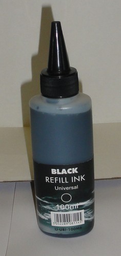 Single universal bottled ink - bottled,