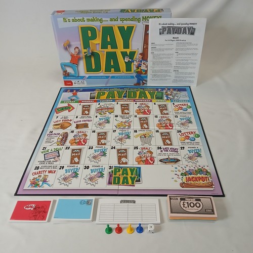 Pay day board game - board,