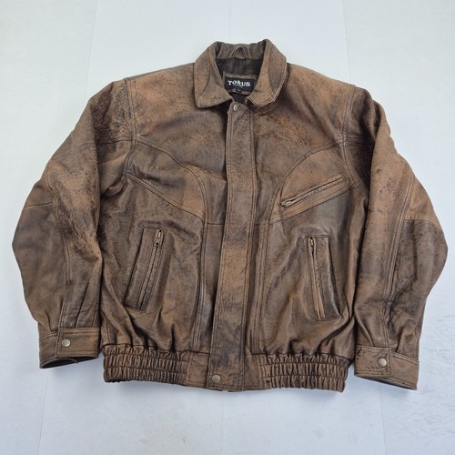 Torus leather jacket large - torus,
