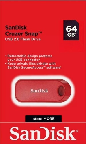 Sandisk 64gb usb - sandisk, stick