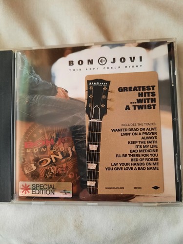 Bon jovi this left feels - jovi,