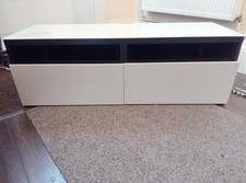 IKEA Bestå TV Bench Black 2